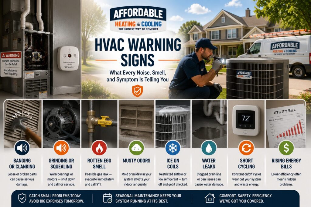 HVAC warning signs Kansas City